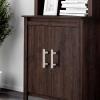 imageProbrico 15 Pack Flat Black Single Hole Cabinet Knobs 2quot Drawer Handle Pulls Kitchen Cupboard T Bar Knobs Stainless Steel Furniture HardwareBrushed Nickel