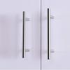 imageProbrico 15 Pack Flat Black Single Hole Cabinet Knobs 2quot Drawer Handle Pulls Kitchen Cupboard T Bar Knobs Stainless Steel Furniture HardwarePolished Chrome
