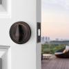imageProbrico 2 Pack Oil Rubbed Bronze Single Cylinder Deadbolt Lock Set Keyed One Side Door Lock for Exterior and Interior Door All Keyed AlikeOil Rubbed Bronze