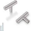 imageProbrico 30 PackStainless Steel Cabinet Knobs Drawer Pulls Furniture HardwareModern Cabinet Pull Drawer Handle Hardware for Kitchen and Bathroom Cabinets Cupboard 2in Overall Length