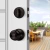 imageProbrico Door Knob and Deadbolt Set Exterior Door Lock Set 4 Pack Enrty Door Locks with Single Cylinder Deadbolt with The Same Keys Brushed Nickel Keyed AlikeOil Rubbed Bronze