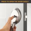 imageProbrico Oil Rubbed Brown Front Door Handle SetAntique Exterior Door Handle with Interior Door KnobEntry Handleset with No Lock1PackSatin Nickel