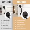 imageProbrico Oil Rubbed Brown Round Front Door HandlesetEntry Door Handle Set with Door KnobExteriorInterior Passage Door Handle Reversible for Right and Left Handed1PackOil Rubbed Brown