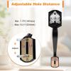 imageProbrico Smart Keyless Entry Door Lock DeadboltFront Door Handleset with Fingerprint Deadbolt Electronic Digital Keypad Deadbolt Lock with HandleAppAutoLockingBlack
