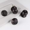 imageProbrico Entry Door Knob Lock Set and Double Cylinder Deadbolt Combination Set OilRubbed Bronze 3 Pack Keyed AlikeOil Rubbed Bronze