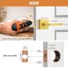 imageProbrico Privacy Door Handle Interior Heavy Duty Square Brushed Nickel Door Knobs for Bedroom Bathroom Reversible Keyless Door Lever Satin Nickel 10 PackGold
