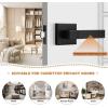 imageProbrico Square Passage Interior Keyless Door Handle Heavy Duty Door Knobs for Hall and Closet Doors NonSlip Grip Levers for RightLeft Handed Doors Matt Black 5 PackBlack