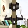imageProbrico Straight Door Handleset Levers with Single Cylinder Deadbolts Combo Keyed Alike Entry Door Handles Lockset Reversible Door Knobs for Right ampamp Left Side Oil Rubbed Bronze 2 Pack