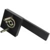 imageProbrico 2 Pack Dummy Levers in Matte Black FinishHeavy Duty NonTurning Interior Door Handles Reversible Half Dummy Levers for Closet PantryBlack