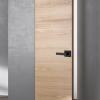 imageProbrico 2 Pack Dummy Levers in Matte Black FinishHeavy Duty NonTurning Interior Door Handles Reversible Half Dummy Levers for Closet PantryBlack