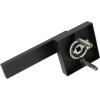 imageProbrico 2 Pack Half Dummy Levers in Satin Nickel NonTurning Function Door Handles SetSquare Bar Modern StyleSingle DummyUniversal HandingHeavy DutyBlack