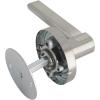 imageProbrico Modern Dummy Door Levers Single Door Handle Satin Nickel Finish RightLeft Handed