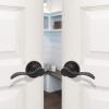 imageProbrico Wave Style Dummy Door Knobs Door Lever HandlesOil Rubbed Bronze FinishRight Open