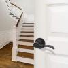 imageProbrico Wave Style Dummy Door Knobs Door Lever HandlesOil Rubbed Bronze FinishRight Open