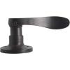 imageProbrico Wave Style Dummy Door Knobs Door Lever HandlesOil Rubbed Bronze FinishRight Open