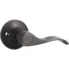 imageProbrico Wave Style Handle Dummy Leverset LeftRight Hand Door Knobs Satin Nickel FinishOil Rubbed Bronze