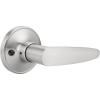 imageProbrico Dummy Door LockNonLocking Function Door Handles in Brushed Nickel for Right or Left Handed Universal Lever