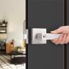 imageProbrico Entry Door Levers Brushed Nickel with Different Keys Heavy Duty Hardware for Exterior Front and Back DoorLockable Keyed Entrance LockUniversal HandlingTransitional Style 2 PackBrushed Nickel