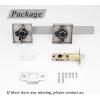 imageProbrico 4 Pack Square Door Levers Handles Keyless Passage Lockset Interior Hallway and Closet Hardware in Satin NickelHeavy DutyBrushed Nickel