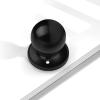 imageProbrico Ball Dummy Door Knob Stainless Steel Inactive Door Knobs Brushed Nickel 2 PackBlack