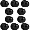 imageProbrico Ball Dummy Door Knob Stainless Steel Inactive Door Knobs Brushed Nickel 2 PackBlack