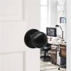 imageProbrico Ball Dummy Door Knob Stainless Steel Inactive Door Knobs Brushed Nickel 2 PackBlack