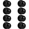 imageProbrico Ball Dummy Door Knob Stainless Steel Inactive Door Knobs Brushed Nickel 2 PackBlack