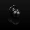 imageProbrico Ball Dummy Door Knob Stainless Steel Inactive Door Knobs Brushed Nickel 2 PackBlack