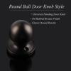 imageProbrico Ball Dummy Door Knob Stainless Steel Inactive Door Knobs Brushed Nickel 2 PackOil Rubbed Bronze