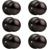 imageProbrico Ball Dummy Door Knob Stainless Steel Inactive Door Knobs Brushed Nickel 2 PackOil Rubbed Bronze