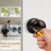 imageProbrico Ball Dummy Door Knob Stainless Steel Inactive Door Knobs Brushed Nickel 2 PackOil Rubbed Bronze