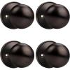 imageProbrico Ball Dummy Door Knob Stainless Steel Inactive Door Knobs Brushed Nickel 2 PackOil Rubbed Bronze