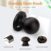 imageProbrico Ball Dummy Door Knob Stainless Steel Inactive Door Knobs Brushed Nickel 2 PackOil Rubbed Bronze