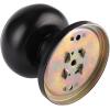 imageProbrico Black Half Dummy Door Knobs Round NonTurning Inactive Door Knobs Handles for Closet French Door4 Pack15 Pack