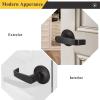 imageProbrico Classic Passage Door Lever Hall and Closet Handle Heavy Duty Oil Rubbed Bronze Door Lever for Left or Right Handing 2 Pack