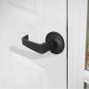 imageProbrico Classic Passage Door Lever Hall and Closet Handle Heavy Duty Oil Rubbed Bronze Door Lever for Left or Right Handing 2 Pack