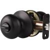 imageProbrico Entry Door Knobs with Lock Keyed Alike Interior Exterior Door Locks in Brushed Nickel Finish 4 Pack Stainless Steel Modern Entrance Locksets for Bedroom OfficeOil Rubbed Bronze