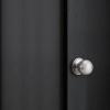imageProbrico Flat Ball Single Dummy Door Knob Half Dummy Door Knobs Interior Oil Rubbed Bronze 1 PackBrushed Nickel