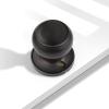imageProbrico Flat Ball Single Dummy Door Knob Half Dummy Door Knobs Interior Oil Rubbed Bronze 1 PackOil Rubbed Bronze
