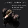 imageProbrico Polished Chrome Keyed Entry Door Knob Interior Exterior Entry Door Locks Entrance LocksetLock with Three KeysOil Rubbed Bronze