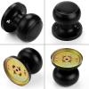 imageProbrico Single Ball Dummy Door Knob Half Dummy Handles Oil Rubbed BronzeBlack