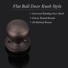 imageProbrico Single Ball Dummy Door Knob Half Dummy Handles Oil Rubbed BronzeOil Rubbed Bronze