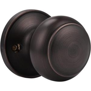 imageProbrico Single Ball Dummy Door Knob Half Dummy Handles Oil Rubbed BronzeOil Rubbed Bronze