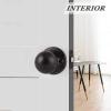 imageProbrico Closet Door Knobs Coastal Oil Rubbed Bronze Door Knobs Passage Interior NonLocking Door Handles Round Ball Shape Door Hardware for Hallway or Closet4 PackOil Rubbed Bronze