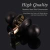 imageProbrico Closet Door Knobs Coastal Oil Rubbed Bronze Door Knobs Passage Interior NonLocking Door Handles Round Ball Shape Door Hardware for Hallway or Closet4 PackOil Rubbed Bronze