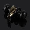 imageProbrico Colonial Style Passage Door Knobs Brushed Nickel Door Handle for HallCloset DoorBlack