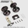 imageProbrico Egg Style Hall and Closet Passage Door Knobs Oil Rubbed Bronze Oval Door Lock10 Pack