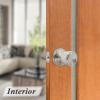 imageProbrico Hall ampamp Closet Passage Door KnobsBrushed Nickel Tulip Style Stainless Steel Keyless Door HandlesNonLocking Knob Set6 Pack