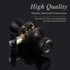 imageProbrico Privacy Door Knobs for Bedroom BathroomInterior Door Locks in Oil Rubbed Bronze FinishTulip Shape Keyless Door Lockset6 Pack