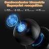 imageProbrico Smart Door Knob Fingerprint Biometric Door Knob with Smart Lock Keyless Entry Door Lock with Knob Round Electronic Door Lock for BedroomGarageOfficeClosetApartmentApp ControlBlackBlack
